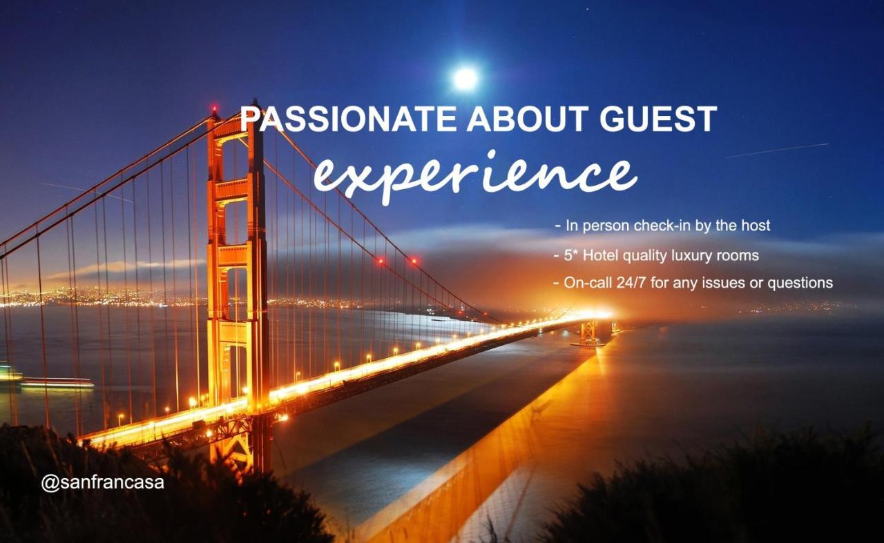 Stunning Sanfran Casa Close To Center And Steps From Ocean San Francisco Eksteriør billede